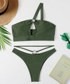 Madison Summer Plain Cut-Out Sexy Swimsuit - Vestir en Moda