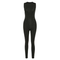 Magalie Spring Women Sleeveless Slim High Jumpsuits - Vestir en Moda