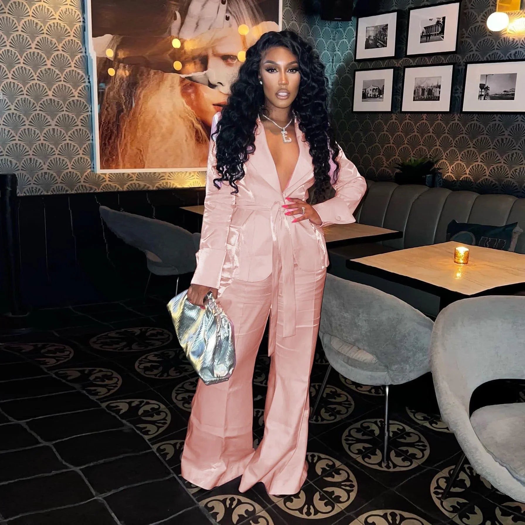 Makayla Solid Color Clubwear High Quality Two Piece Set - Vestir en Moda