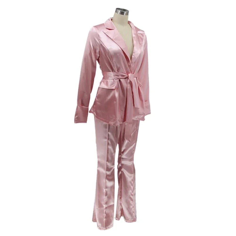 Makayla Solid Color Clubwear High Quality Two Piece Set - Vestir en Moda
