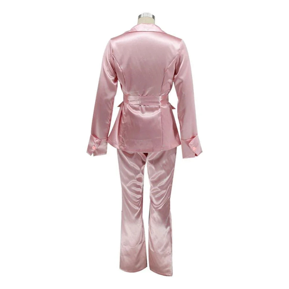 Makayla Solid Color Clubwear High Quality Two Piece Set - Vestir en Moda