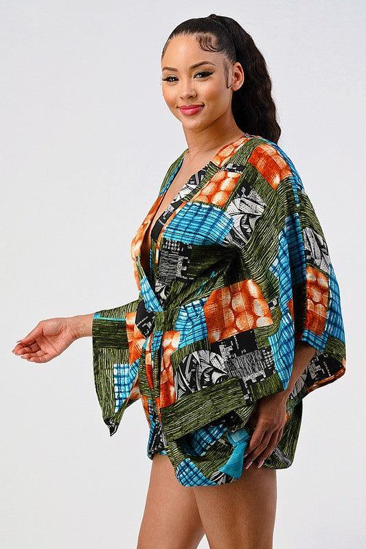 Malenne Ready for Vacation Tropical Printed Two Piece Set - Vestir en Moda