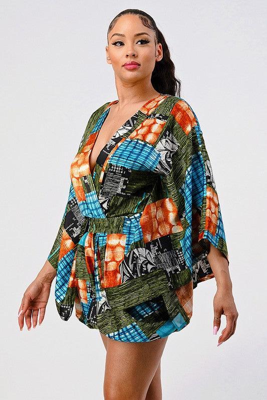 Malenne Ready for Vacation Tropical Printed Two Piece Set - Vestir en Moda
