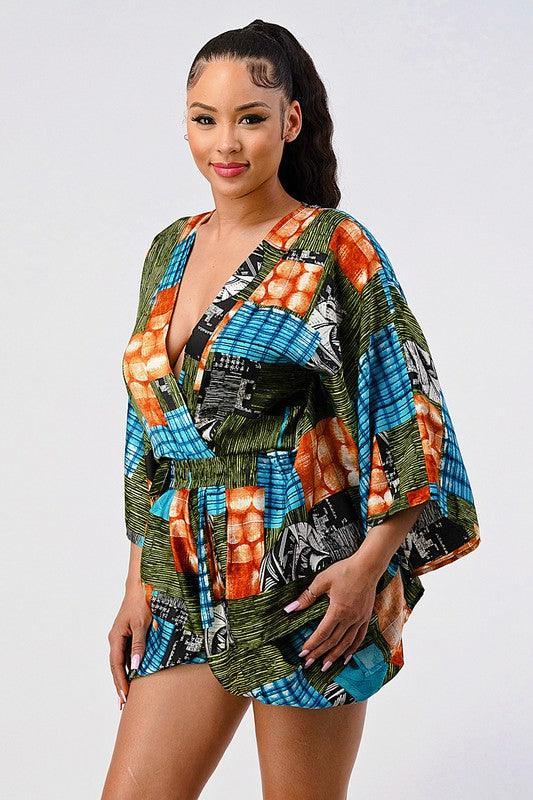 Malenne Ready for Vacation Tropical Printed Two Piece Set - Vestir en Moda