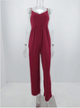 Mar Summer Pocket V Neck Solid Color Women Jumpsuits - Vestir en Moda