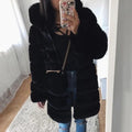 Mar Women Plush Warm Coat - Vestir en Moda