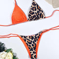 Mara Micro Sexy Brazilian Leopard Beachwear Bathing Suit Swimwear - Vestir en Moda
