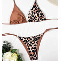 Mara Micro Sexy Brazilian Leopard Beachwear Bathing Suit Swimwear - Vestir en Moda