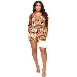 Marbele Nightclub Uniforms Casual Printing Two-Piece Set - Vestir en Moda