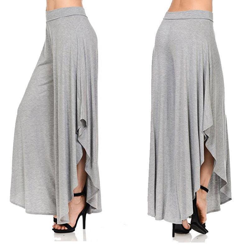 Margo Irregular Big Flared Big Swing Wide Leg Sexy Pants - Vestir en Moda