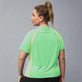 Maria Plus Sleeve Loose Lightweight Breathable Stretch Workout - Vestir en Moda