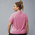 Maria Plus Sleeve Loose Lightweight Breathable Stretch Workout - Vestir en Moda