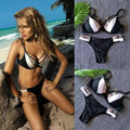 Marina Printed Split Swimwear Foreign Trade Bikini Snake Skin Stitching - Vestir en Moda