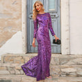 Marta Long Evening Long Sleeve Dresses - Vestir en Moda