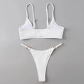 Maryam Sexy Low Waist Soild Push Up Female Swimsuit Brazilian Bikinis - Vestir en Moda