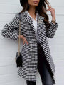Maya One Button Slim Fit Blazers Woolen Coat - Vestir en Moda