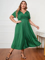 Megan Plus Size Women Loose Maxi Dresses - Vestir en Moda