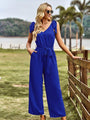 Mercedes Women Slimming Sleeveless Jumpsuits - Vestir en Moda