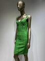 Meredith Sexy Fashion Neon Green Yellow Bandage Elegant Bodycon Dress - Vestir en Moda