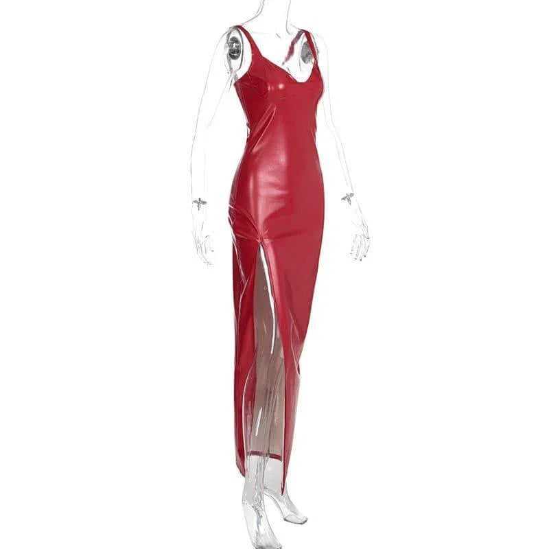 Nadia Autumn Winter Sexy V neck Tight Waist Sheath Dresses - Vestir en Moda