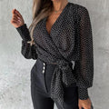 Nahomi Leopard Print Women Chic Blouses - Vestir en Moda