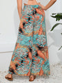 Nalu Printed Split Wide Leg Long Pants - Vestir en Moda