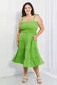 Nayeli Culture Code Full Size Solstice Smocked Tiered Dress - Vestir en Moda