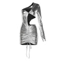 Nelia Sexy Spicy Pleating Bright Color Dresses - Vestir en Moda