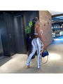 Noelia Sexy Hollowed Out Backless Sleeveless Jumpsuit - Vestir en Moda