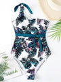 Nora Sexy Printing One Shoulder One Piece Swimwear - Vestir en Moda