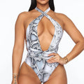 Oaklynn Plus Size Bikini Printed Sexy One-Piece Swimsuit - Vestir en Moda