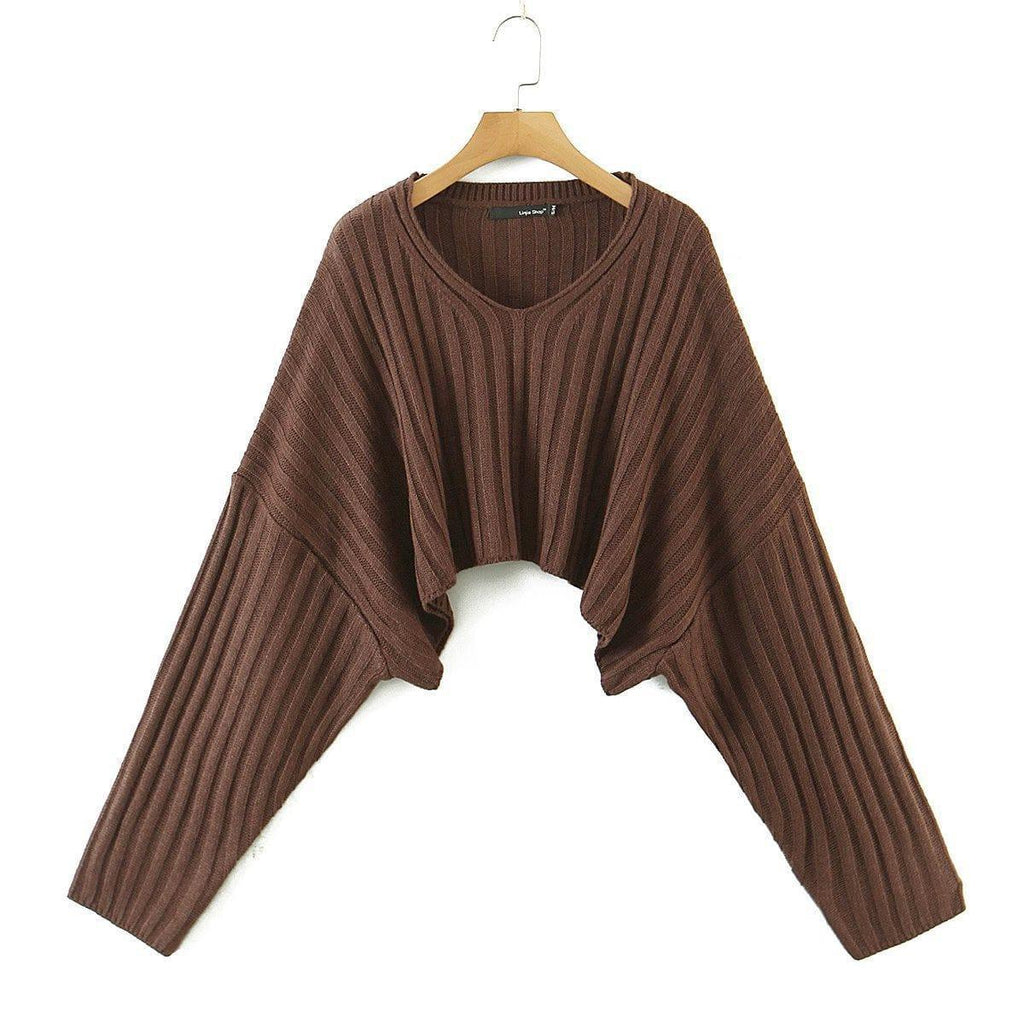 Olivia Autumn Batwing Sleeve Loose Two pieces Set - Vestir en Moda