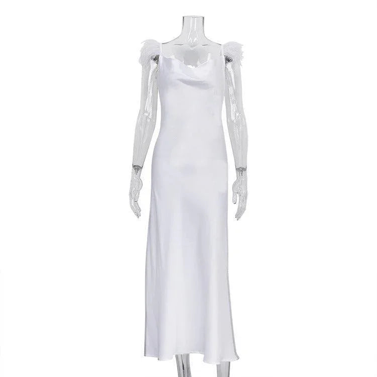 Otilia Women Summer Sexy V-neck Backless Dresses - Vestir en Moda