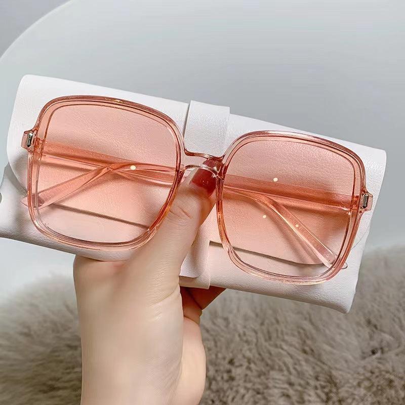 Oversized Frame Women Ins Fashion Sunglasses UV Protection - Vestir en Moda