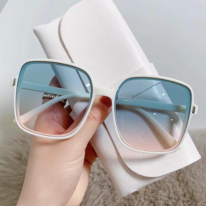 Oversized Frame Women Ins Fashion Sunglasses UV Protection - Vestir en Moda