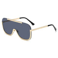 Oversized Metal Shades Eyewear Oculos Square Polyurethane Sunglasses - Vestir en Moda