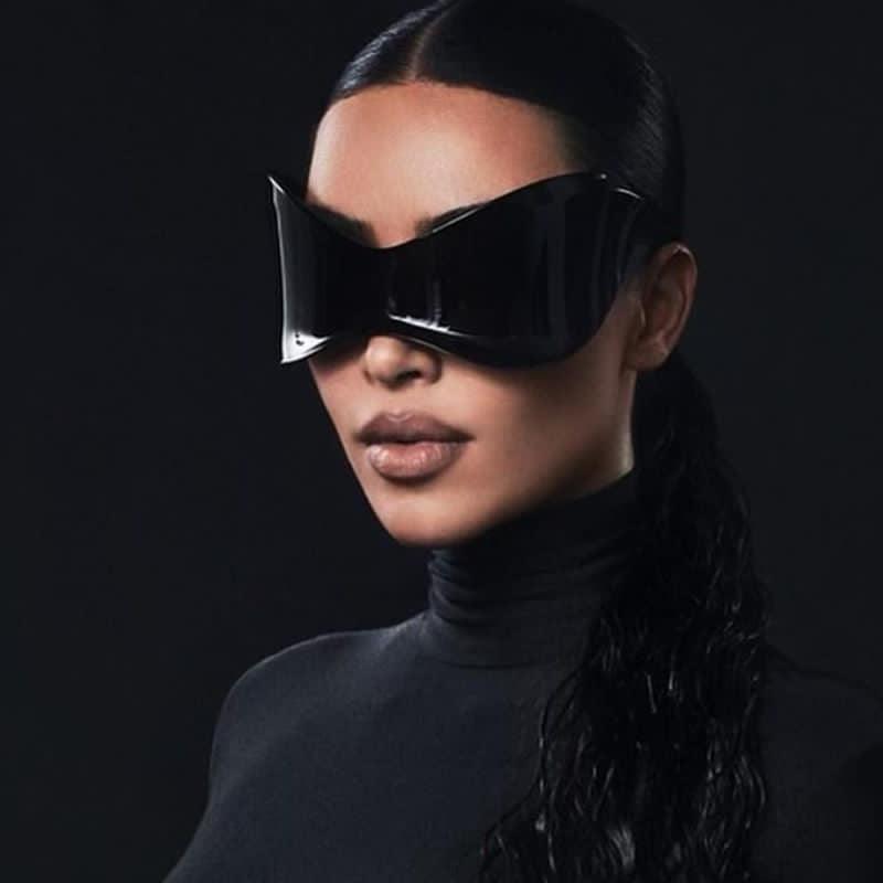 Oversized One Piece Big Frame Goggle Outdoor Mirror Shades Sunglasses - Vestir en Moda