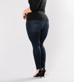 Paisley Plus Size High Waist Stretch Slim Women Skinny Denim - Vestir en Moda