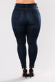 Paisley Plus Size High Waist Stretch Slim Women Skinny Denim - Vestir en Moda
