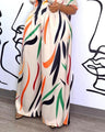 Paloma Women Spring Fashion Abstract Print Jumpsuits - Vestir en Moda