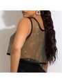 Pamela See-through Sleeveless Vest Top - Vestir en Moda