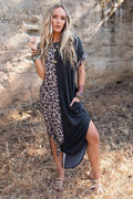 Paola Spring Street Hipster Women Round Neck Hip Long Dresses - Vestir en Moda