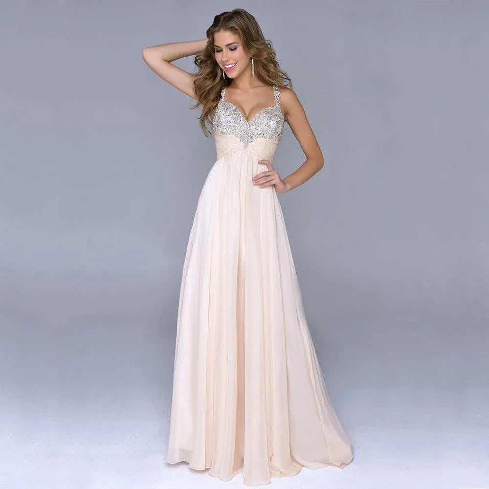 Paola Women Evening Sequin Sling Dresses - Vestir en Moda