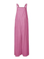 Paola Women Solid Color Wide Leg Linen Jumpsuits - Vestir en Moda