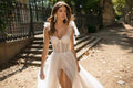 Paulette Women Clothing Sling Wedding Split Dresses - Vestir en Moda