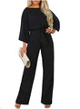 Perla Women Jumpsuits Elegant Sleeve Hollowed - Vestir en Moda