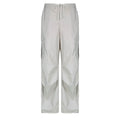 Phillian Hipster Sexy American Workwear Wide Leg Woven Pants - Vestir en Moda