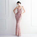 Phoebe Floral Sling Fishtail Dresses - Vestir en Moda