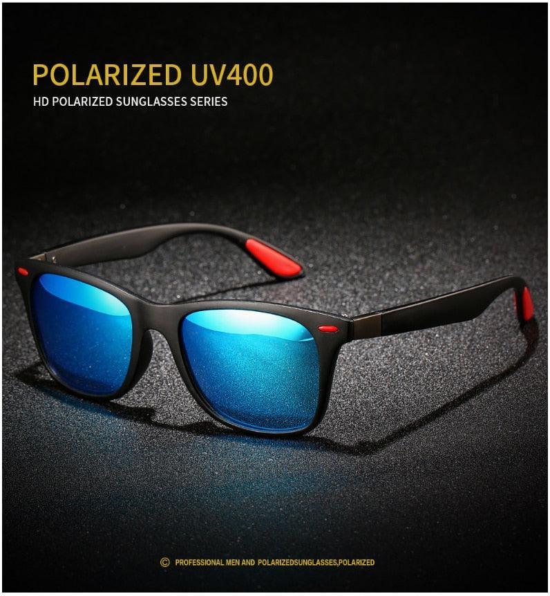 Polarized Luxury Brand Design Driving Square Vintage Oculos Sunglasses - Vestir en Moda