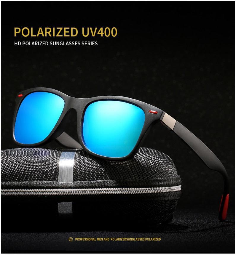 Polarized Luxury Brand Design Driving Square Vintage Oculos Sunglasses - Vestir en Moda